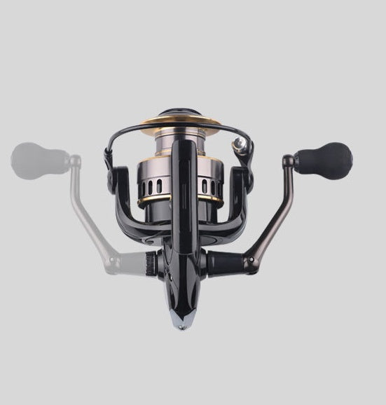 Prior Lake Bait and Tackle Fishing Line Wheel Spinning Reel In Use