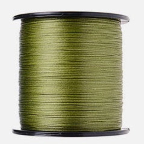 Prior Lake Bait and Tackle 4-Strand PE Braided Fishing Line Braid Detail