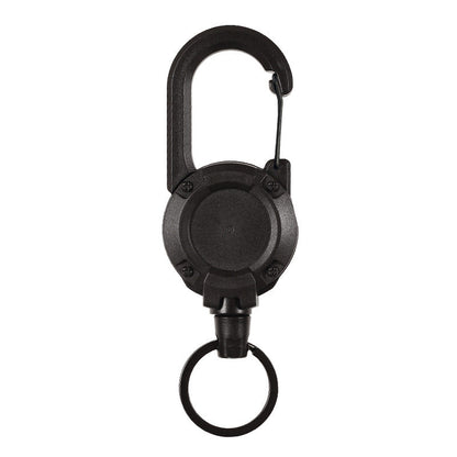 Prior Lake Bait and Tackle Retractable Cable Keychain Spring Clip Package