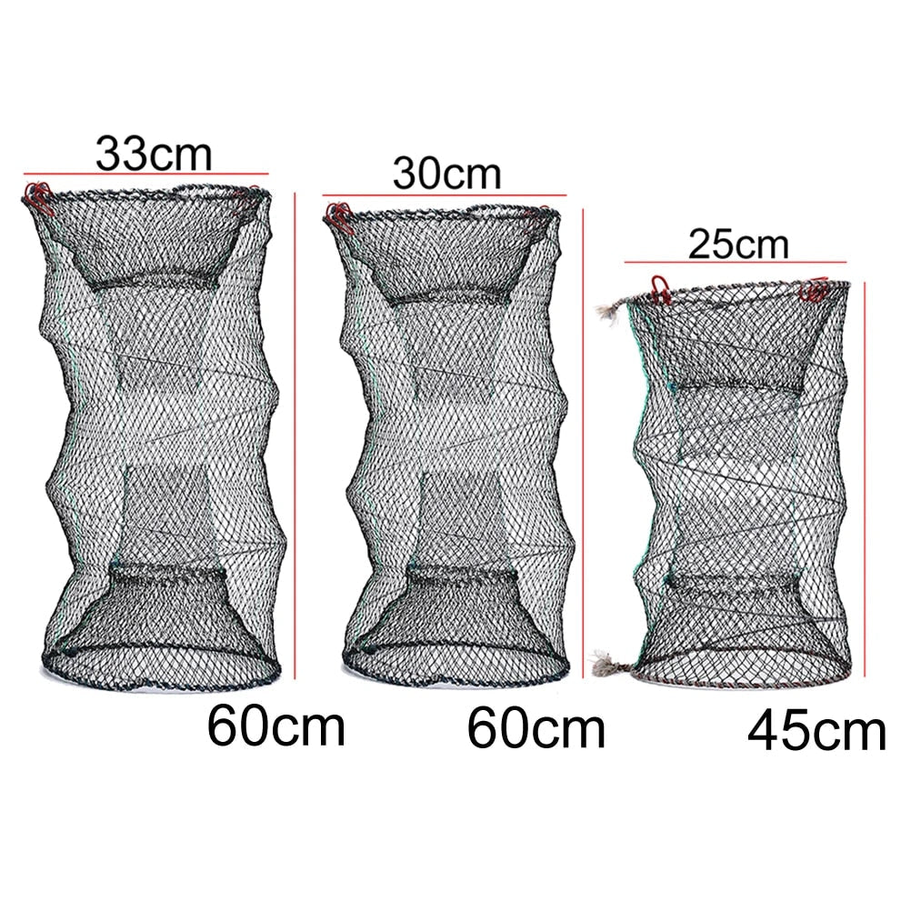 Prior Lake Bait and Tackle Collapsible Cast Net Mesh Detail